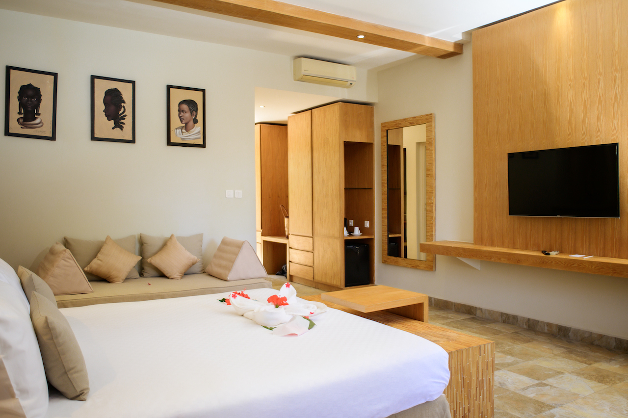 deluxe room royal beach hotel and spa nosy be